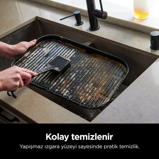 Ninja Woodfire Pro XL Elektrikli Barbekü ve Smoker Siyah