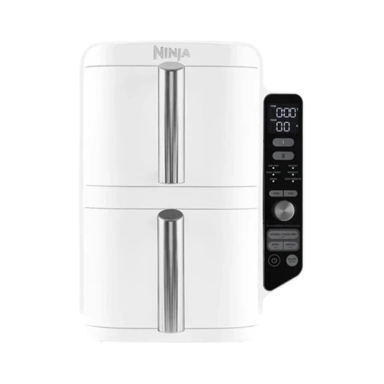 Ninja Double Stack Çift Hazneli XL Air Fryer Beyaz 9.5L 