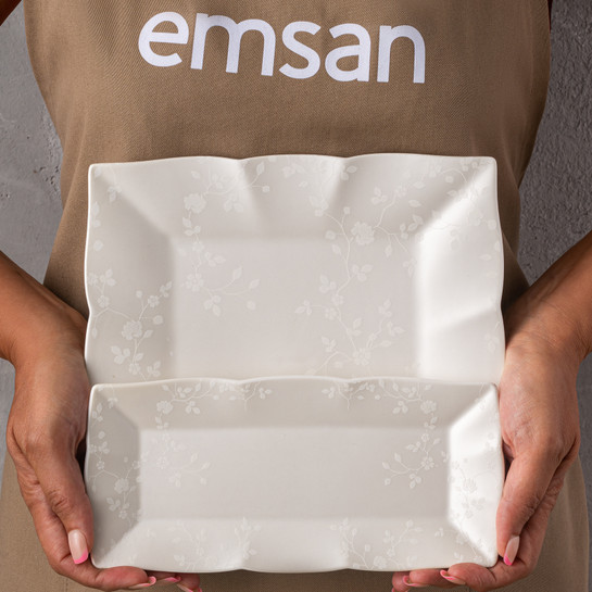 Emsan Bahar Porselen 32 Parça 6 Kişilik Kahvaltı/Servis Takımı