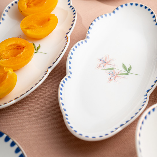 Emsan Lilium Porselen 32 Parça 6 Kişilik Kahvaltı/Servis Takımı