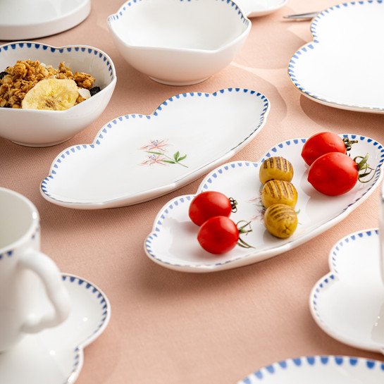 Emsan Lilium Porselen 32 Parça 6 Kişilik Kahvaltı/Servis Takımı