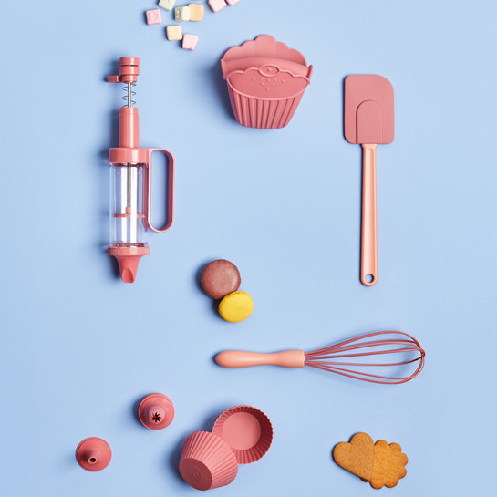 Emsan Pastry Chef Gift Pasta Hazırlık Seti Pembe