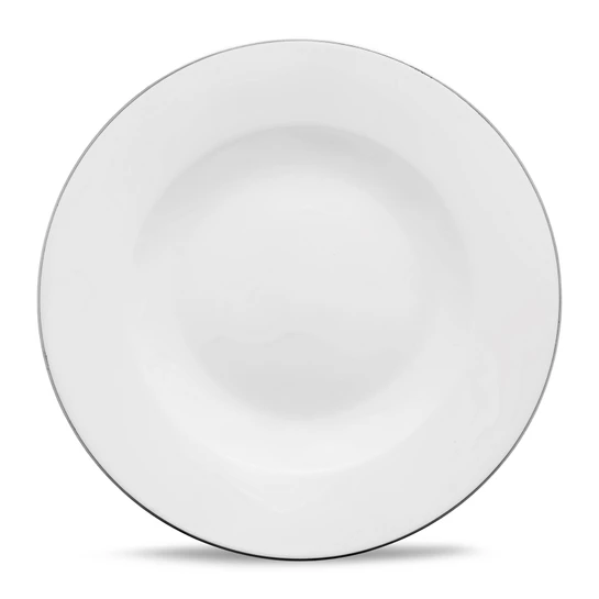Emsan New Bone Frezya 56 Parça 12 Kişilik Yuvarlak Yemek Takımı Platin