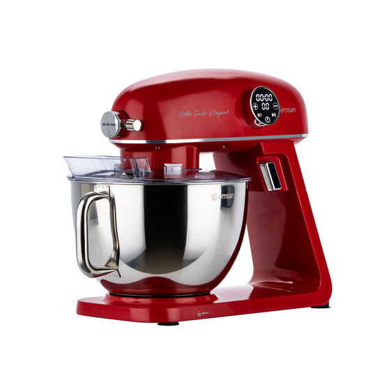 Emsan Bella Gusto Elegant Stand Mikser Kırmızı