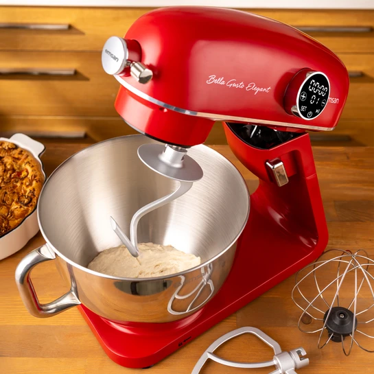 Emsan Bella Gusto Elegant Stand Mikser Kırmızı