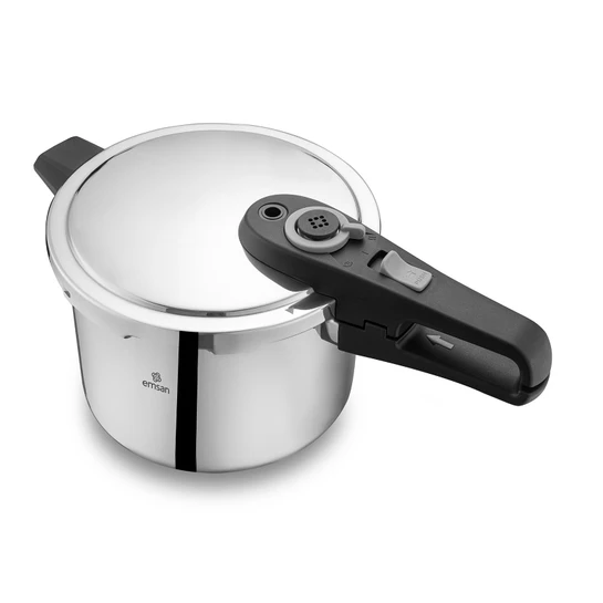 Emsan Fast Cooker Çift Emniyetli Düdüklü Tencere 6 Lt