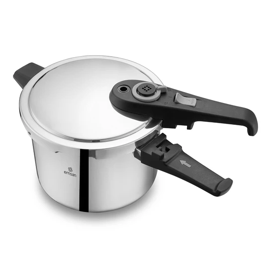 Emsan Fast Cooker Çift Emniyetli Düdüklü Tencere 6 Lt
