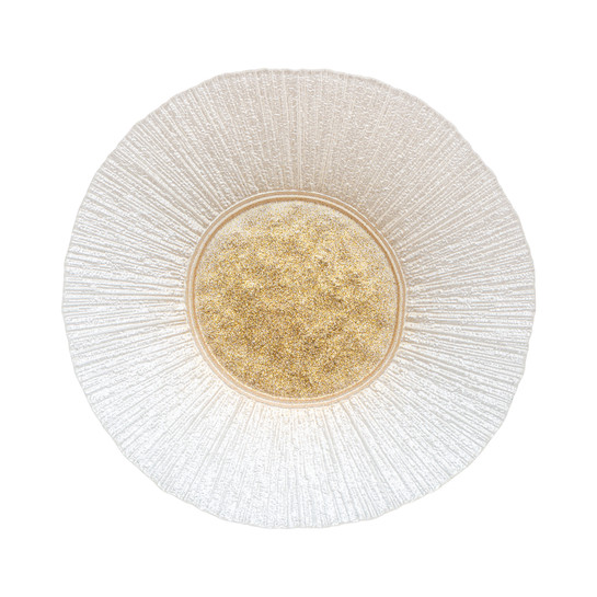Emsan Golden 6 Kişilik Cam Pasta Seti 21 cm