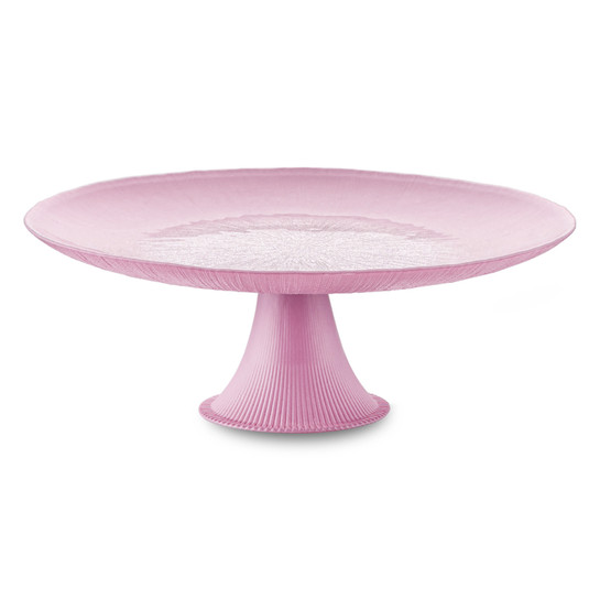 Emsan Pastel 7 Parça Cam Pasta / Tatlı Seti Pembe