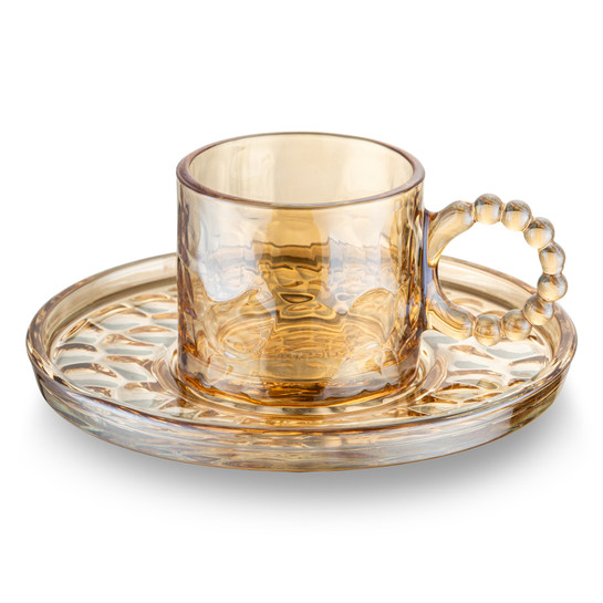 Emsan Çifte Kavrulmuş 100 ml 6'lı Kahve Fincan Takımı