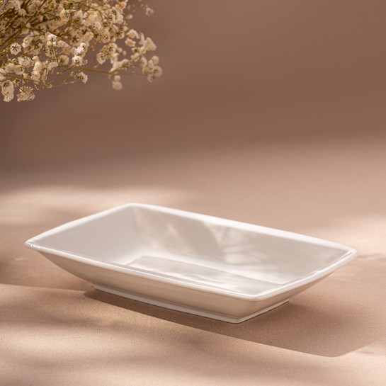 Emsan Pamukkale Dikdörtgen Kayık Tabak 18 cm