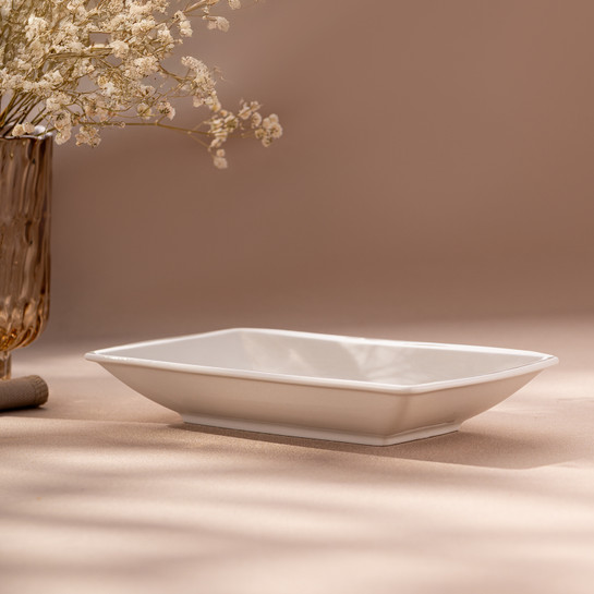 Emsan Pamukkale Dikdörtgen Kayık Tabak 18 cm