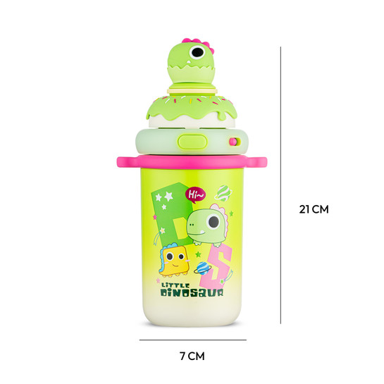 Emsan Baby Dinosaur Termos Yeşil 450 ml