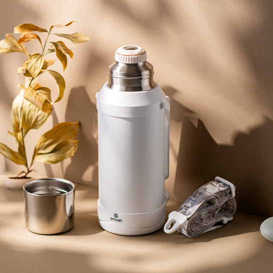 Emsan Thermafort Termos Beyaz 1500 ml