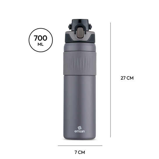 Emsan Sportline Termos Gri 700 ml