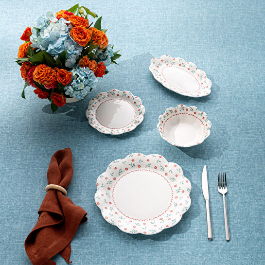 Emsan Bloom 14 Parça 6 Kişilik Kahvaltı Takımı