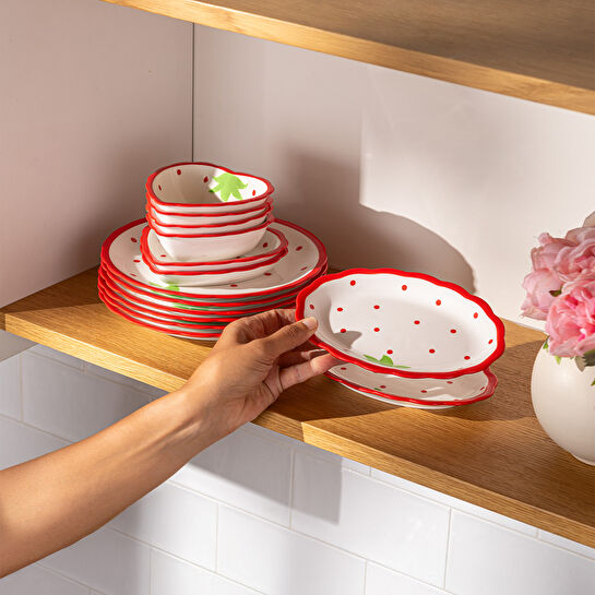 Emsan Loveberry 14 Parça 6 Kişilik Kahvaltı Takımı