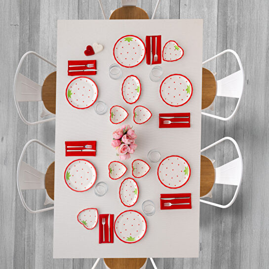 Emsan Loveberry 14 Parça 6 Kişilik Kahvaltı Takımı