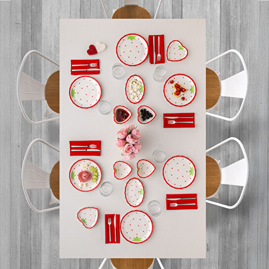 Emsan Loveberry 14 Parça 6 Kişilik Kahvaltı Takımı