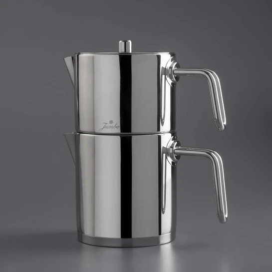 Jumbo Metalix Full Metal Çaydanlık