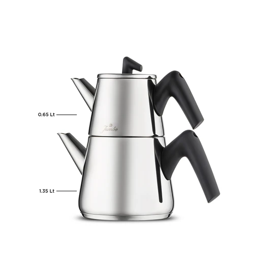 Jumbo Ground Midi Steel Çaydanlık Takımı