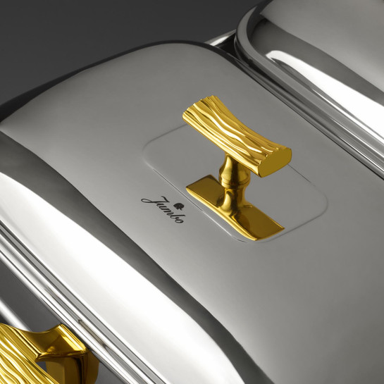 Jumbo Herencia Isıtmalı Servis Seti 2 x 1,5L Gold 