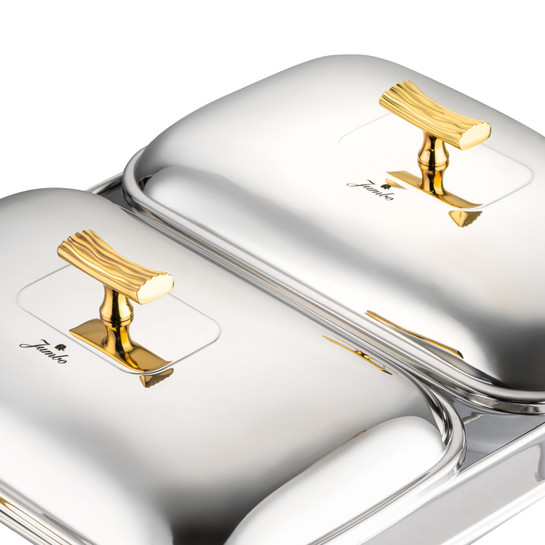 Jumbo Herencia Isıtmalı Servis Seti 2 x 1,5L Gold 