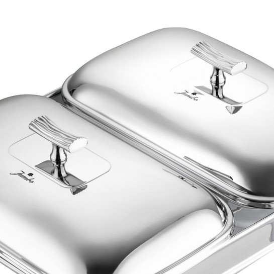 Jumbo Herencia Isıtmalı Servis Seti 2 x 1,5L Silver