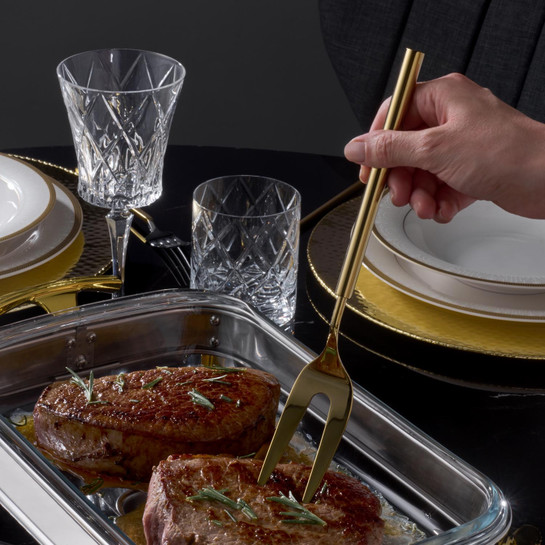 Jumbo Herencia Isıtmalı Servis Seti 2L Gold