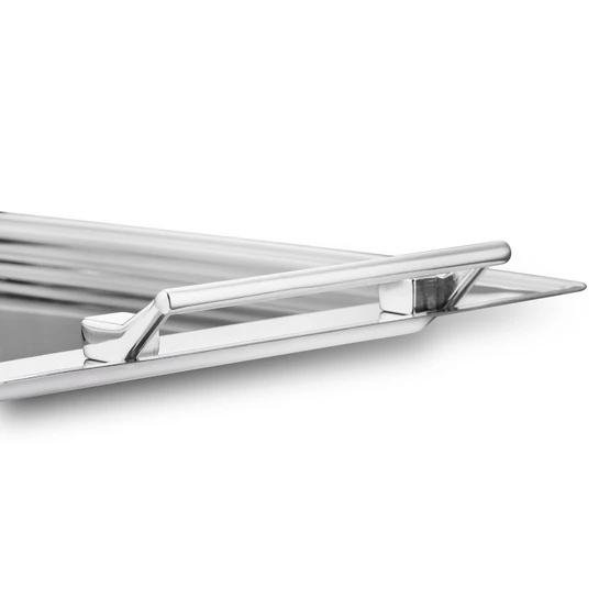 Jumbo Taranto Çelik Büyük Tepsi 48,5 x 31,5 cm
