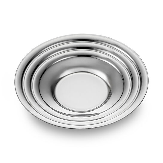 Jumbo Jumbbo Robigo 6'lı Çelik Çay Tabağı