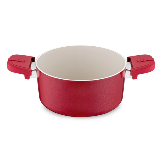 Jumbo Swiss Crystal 7 Parça Tencere Seti Red