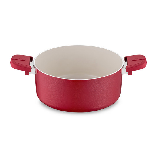 Jumbo Swiss Crystal 7 Parça Tencere Seti Red