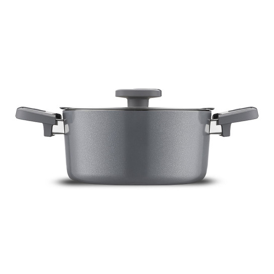 Jumbo Swiss Crystal 5 Parça Tencere Seti Grey
