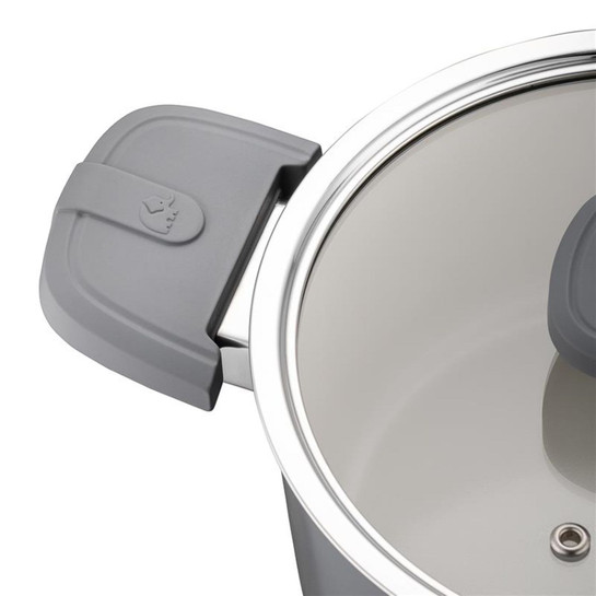 Jumbo Swiss Crystal 5 Parça Tencere Seti Grey