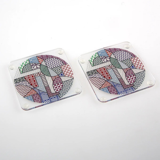 Jumbo X İstanbul Modern Nevin Aladağ Parıldayan Renkler - Coaster 2'li