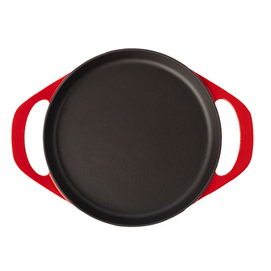 Pot Art Kırmızı Döküm Sahan 22 cm