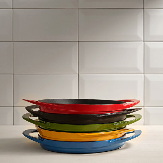 Pot Art Kırmızı Döküm Sahan 22 cm