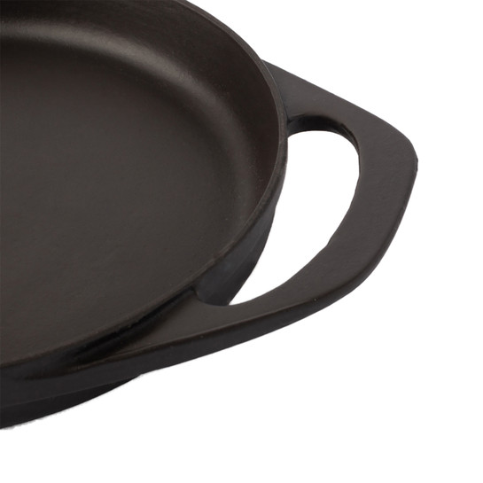 Pot Art Siyah Döküm Sahan 22 cm