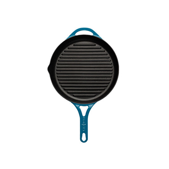 Pot Art Mavi Döküm Grill Tava 28 cm