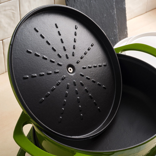 Pot Art Derin Döküm Tencere Yeşil 28 cm