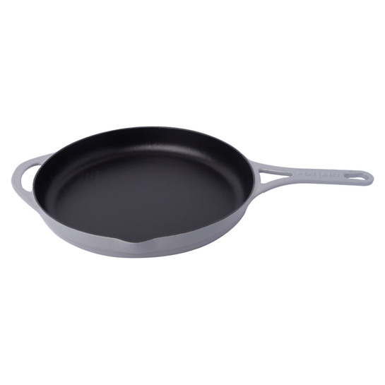 Pot Art Düz Döküm Tava Gri 28 cm