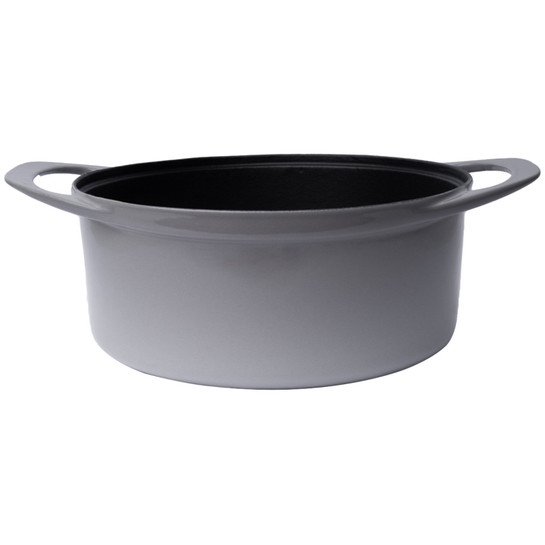 Pot Art Derin Döküm Tencere Gri 24 cm