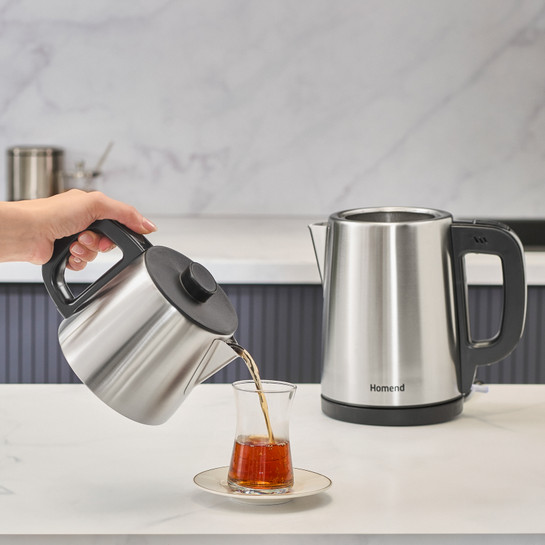 Homend Royaltea 1728H Çelik Çay Makinesi Inox