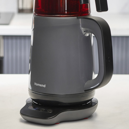 Homend Royaltea 1729H Konuşan Çay Makinesi Antrasit
