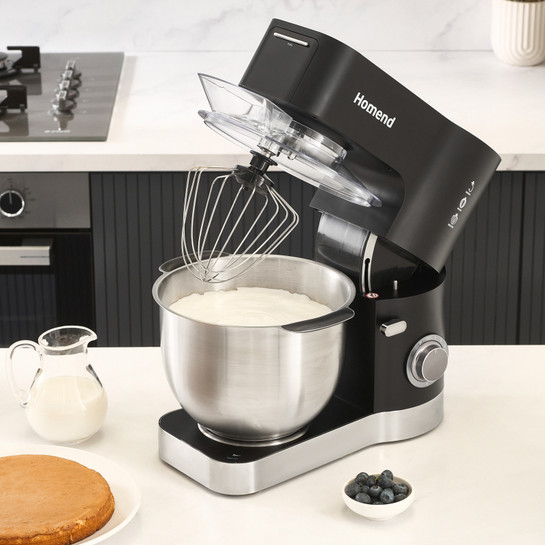 Homend Artfood 3025h Hamur Yoğurma Makinesi Siyah 1200W 5,5L