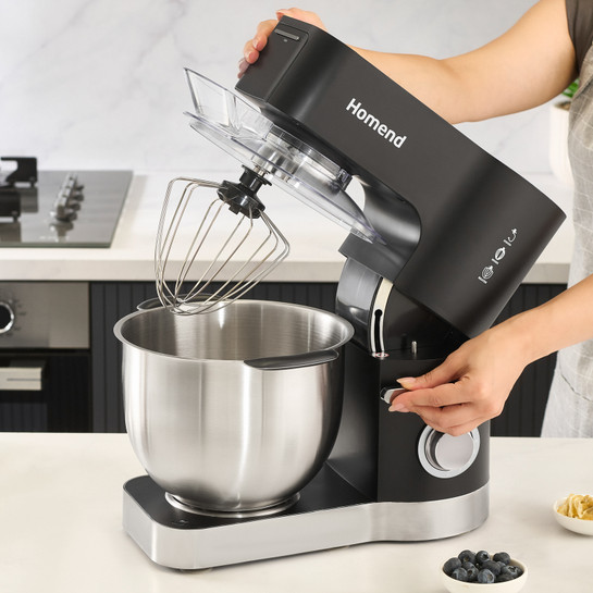 Homend Artfood 3025h Hamur Yoğurma Makinesi Siyah 1200W 5,5L