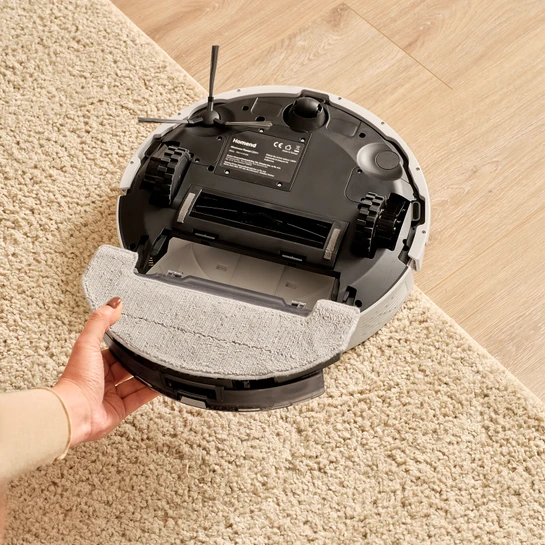 Homend Alex Laser Power 1289H Otomatik Boşaltım Sistemli Yeni Nesil Moplu 5 KPA Robot Süpürge Beyaz