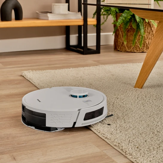 Homend Alex Laser 1291H Moplu ve Haritalamalı Akıllı 5 Kpa Robot Süpürge Beyaz