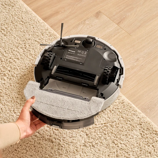 Homend Alex Laser 1291H Moplu ve Haritalamalı Akıllı 5 Kpa Robot Süpürge Beyaz